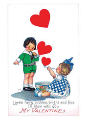 Valentine's Day Postcard Box - 36 Unique Vintage Postcards - Root & Company