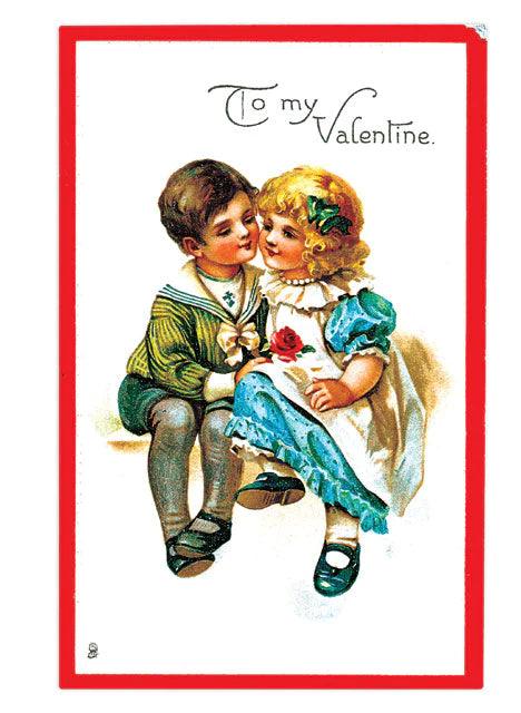 Valentine's Day Postcard Box - 36 Unique Vintage Postcards - Root & Company