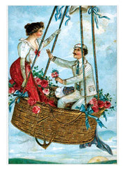 Valentine's Day Postcard Box - 36 Unique Vintage Postcards - Root & Company
