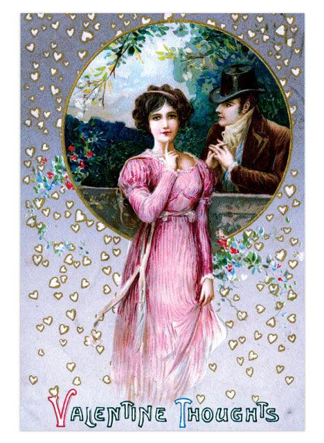 Valentine's Day Postcard Box - 36 Unique Vintage Postcards - Root & Company