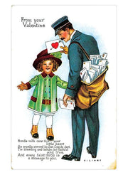 Valentine's Day Postcard Box - 36 Unique Vintage Postcards - Root & Company