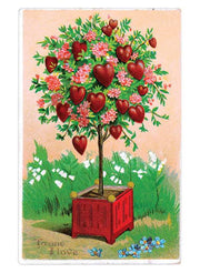 Valentine's Day Postcard Box - 36 Unique Vintage Postcards - Root & Company