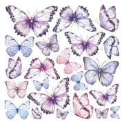 Vellum Morning In Provence Fussy Cut 6"x6" 6/Pkg - Root & Company