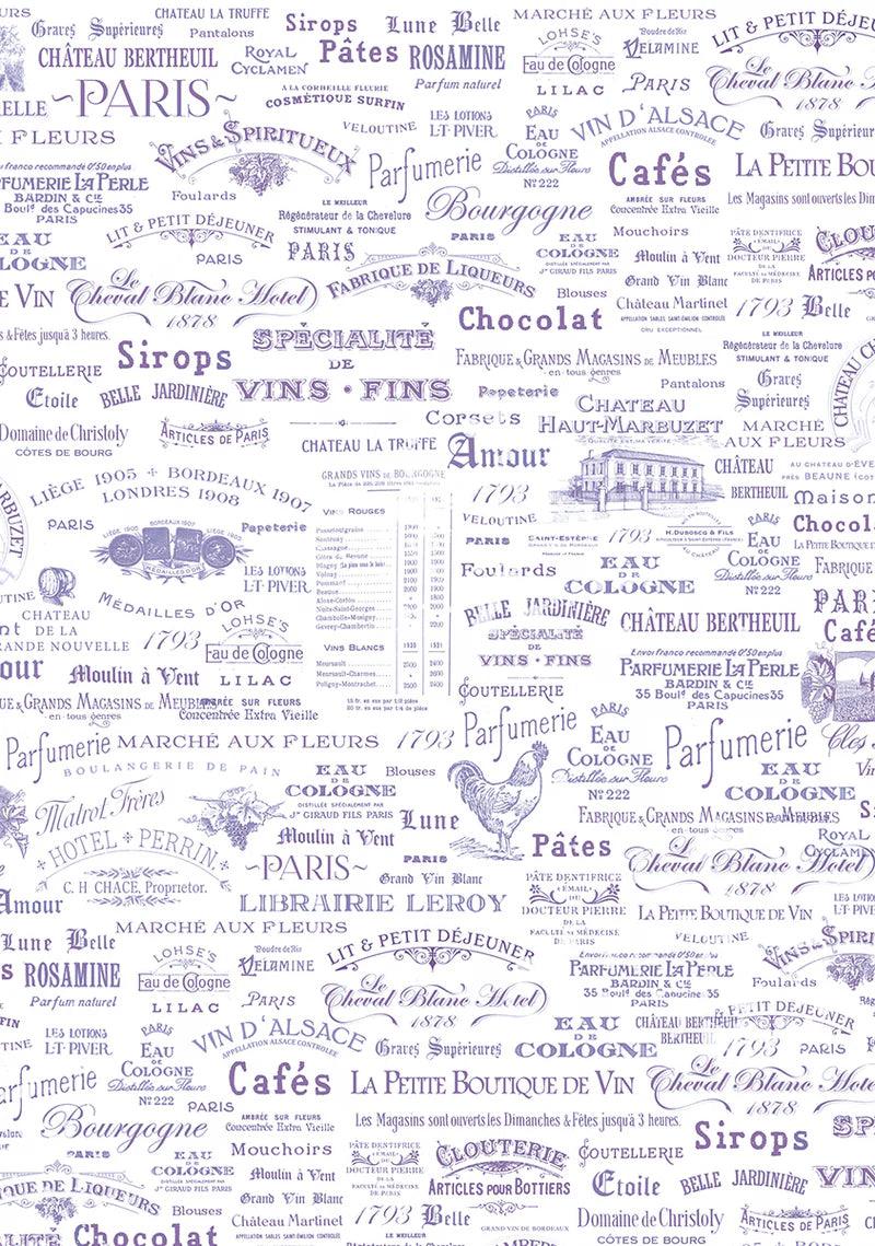 Vellum Morning In Provence Paper Patterns A4 6/Pkg - Root & Company