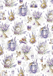 Vellum Morning In Provence Paper Patterns A4 6/Pkg - Root & Company