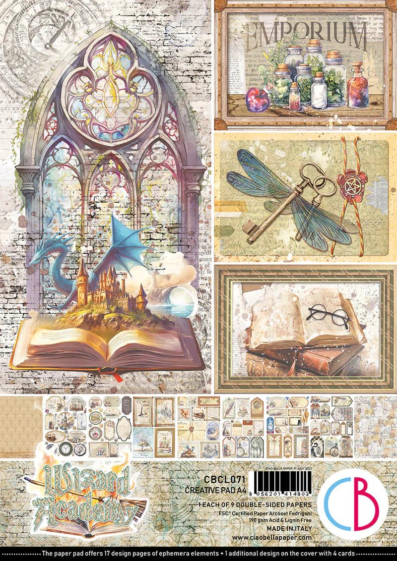 Wizard Academy Creative Pad A4 9/Pkg - Root & Company