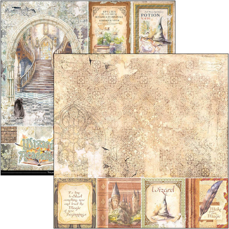 Wizard Academy Paper Pad 12"x12" 12/Pkg - Root & Company