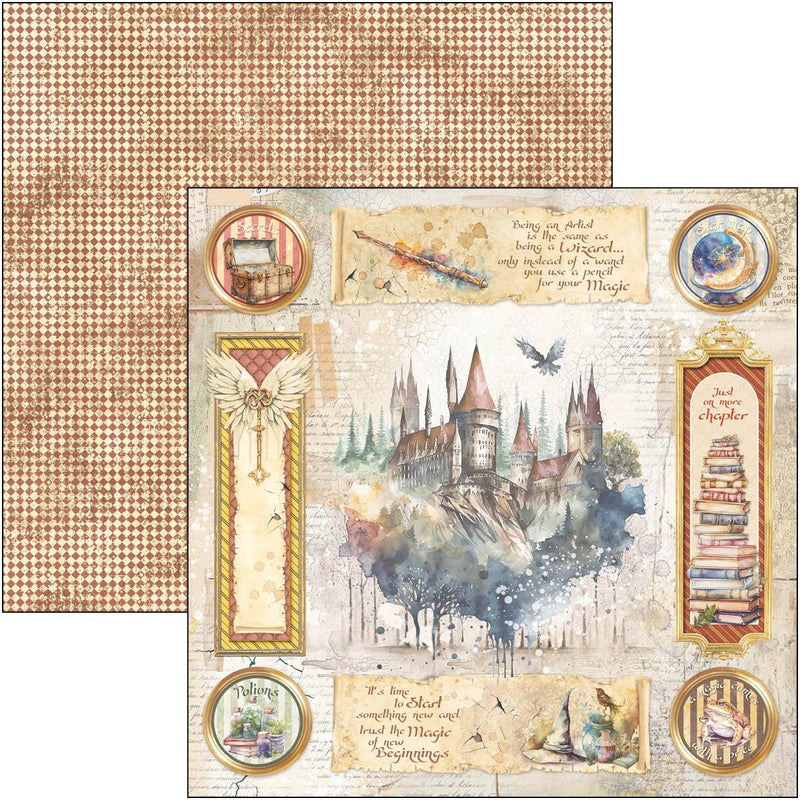 Wizard Academy Paper Pad 12"x12" 12/Pkg - Root & Company