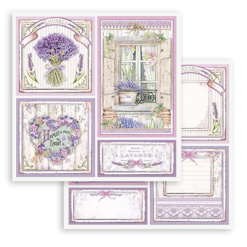 Scrapbooking Double Faces Sheet - Provence - Single Sheet - Root & Company
